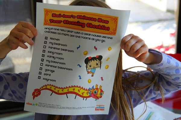 Chinese New Year Printables Cleaning Checklist 8 FREE Chinese New Year Printables