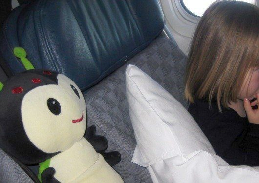 flying with kids