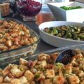 An easy bread and celery stuffing recipe for Thanksgiving and any other day. My family loves it.