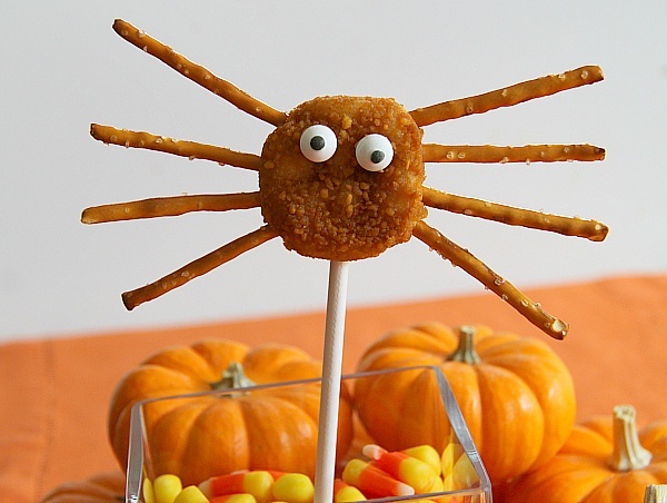 Spider donut pop Halloween Kids Dessert