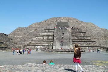 Teotihuacan pyramid of the sun