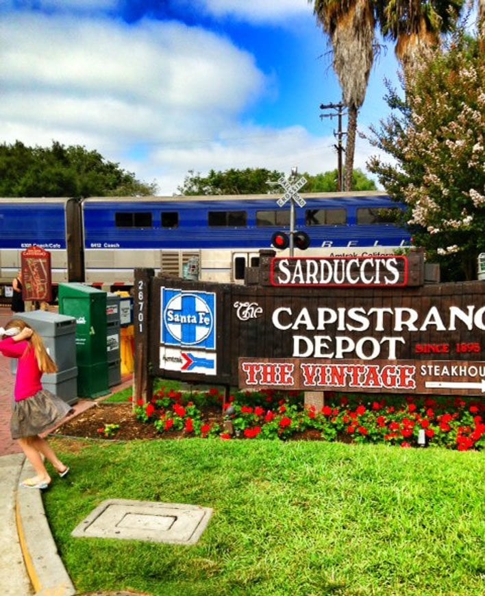 Amtrak Pacific Surfliner From San Diego To San Juan Capistrano