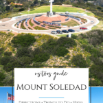 Learn about the cross, the Mt. Soledad National Veterans Memorial, things to do nearby, directions, history, and much more from someone who lives on Mount Soledad in La Jolla.