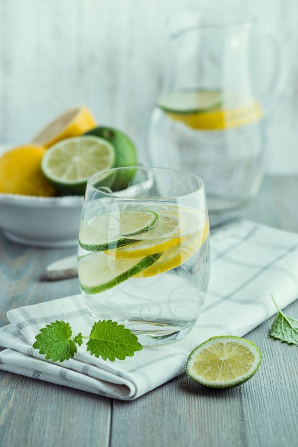 health benefits of lemon lime and ginger water