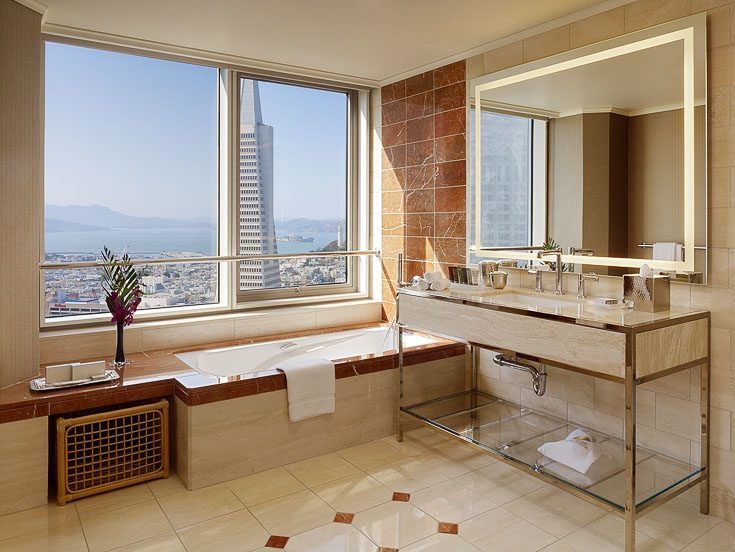 mandarin oriental hotel san francisco with kids king bathroom