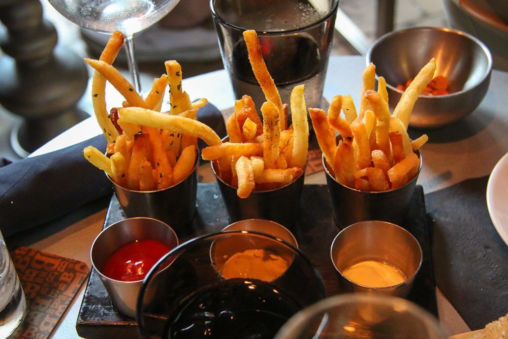 bourbon steak duck fat fries