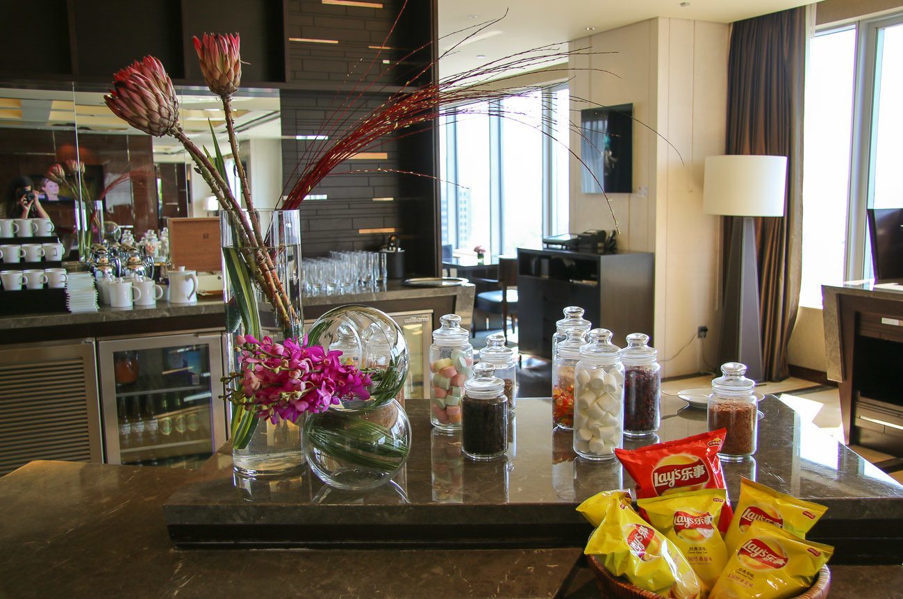Four Seasons Hotel Beijing Executive Club day snacks