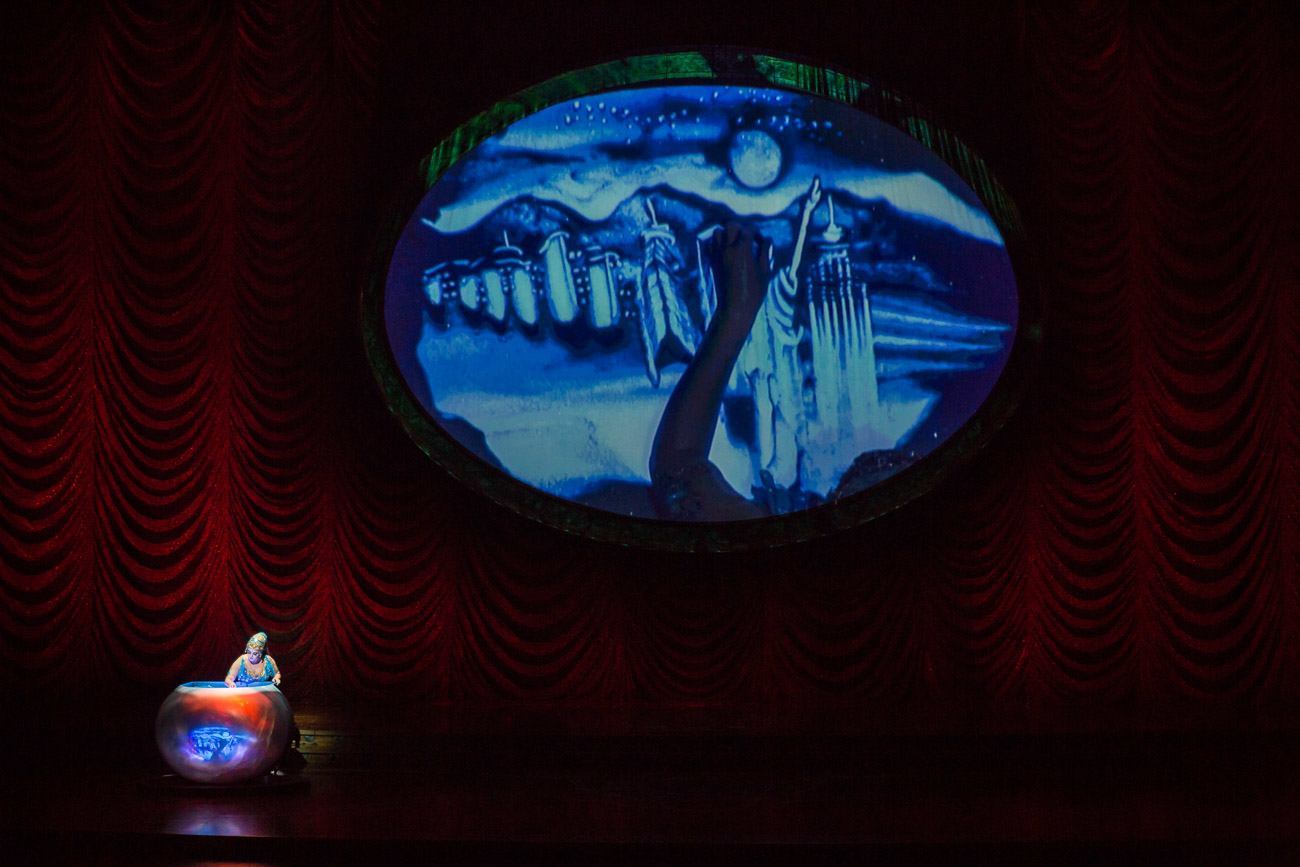 Cirque du Soleil 'Zarkana' show at the Aria