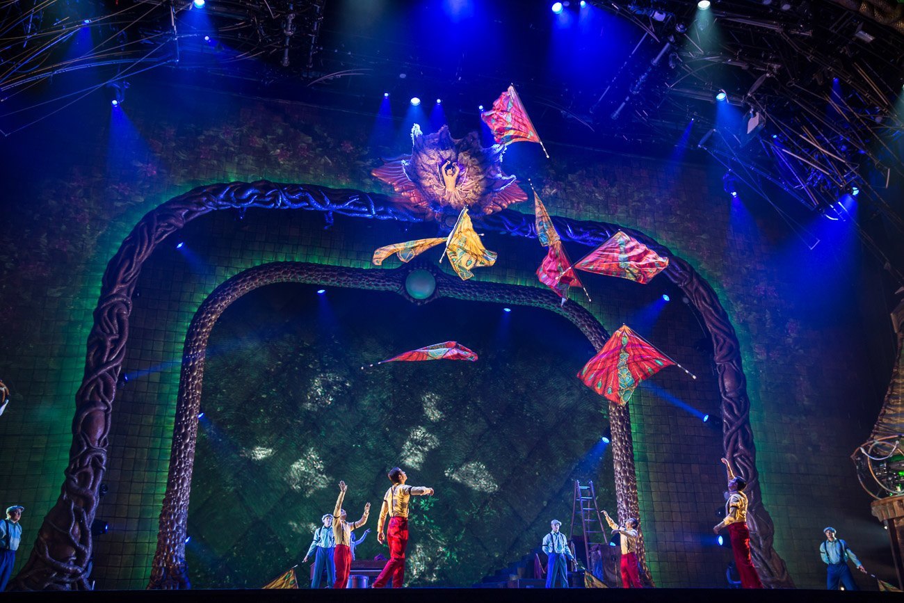 Cirque du Soleil 'Zarkana' show at the Aria