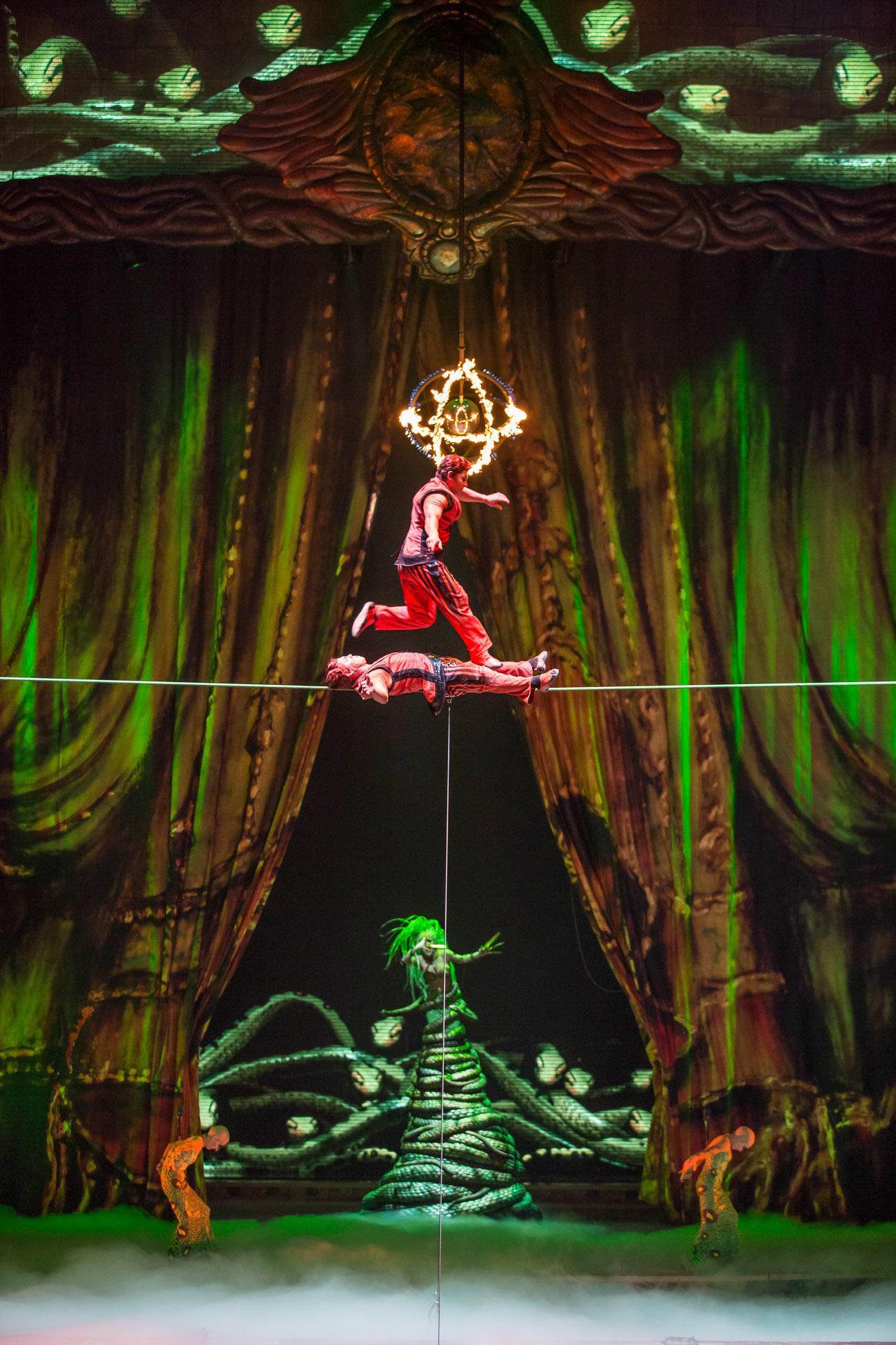 Cirque du Soleil 'Zarkana' show at the Aria