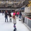 Go ice skating in winter at Rockefeller Center in New York City with kids