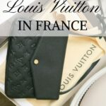 Tips for buying cheaper Louis Vuitton handbags, wallets and accessories in Paris, France.