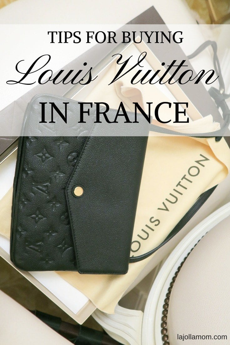 Is it Less Expensive to Buy Louis Vuitton in France? - La Jolla Mom