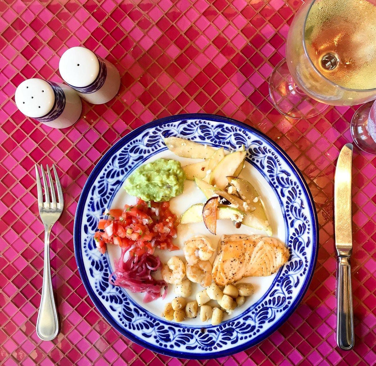 A plate from El Molina, the Mexican buffet restaurant