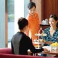 The Clipper Lounge at Mandarin Oriental, Hong Kong has the best afternoon tea in the city.