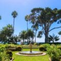 Fountain and garden at Four Seasons Resort The Biltmore Santa Barbara