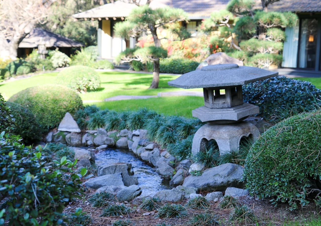 I loved wandering through the pretty Japanese gardens at Golden Door.