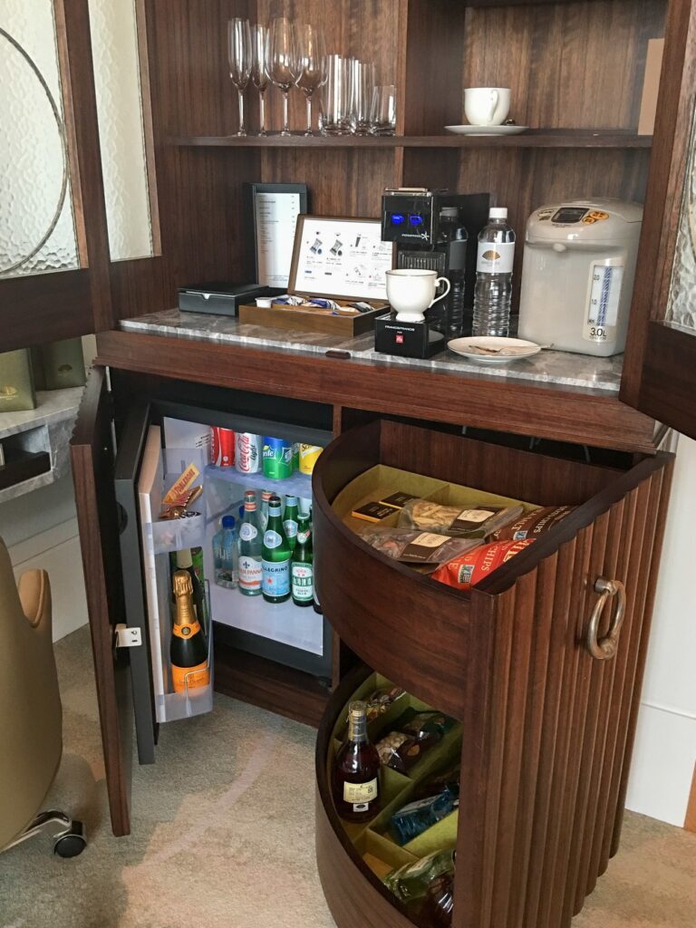 Lots of thoughtful in-room amenities at Mandarin Oriental, Taipei