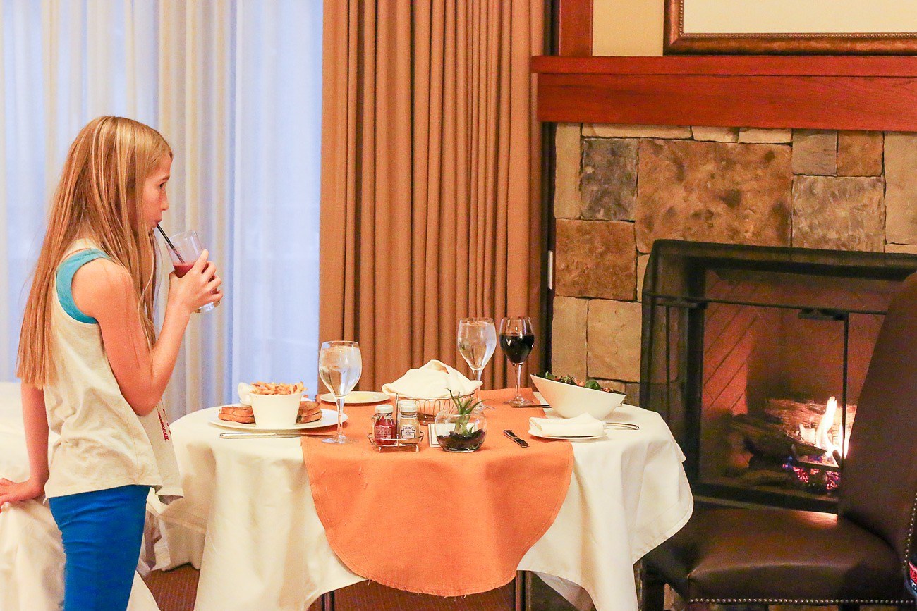 Awesome room service at Four Seasons Resort and Residences Vail