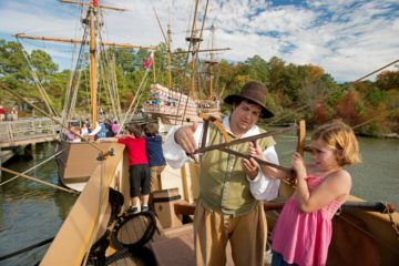 Learn more about the Jamestown Settlement and the American Revolution Museum at Yorktown.