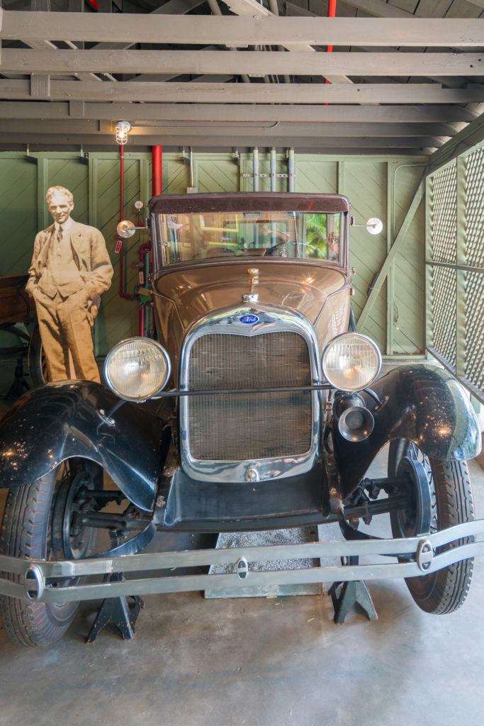 The Edison & Ford Winter Estates is home to quite a few old Ford cars.