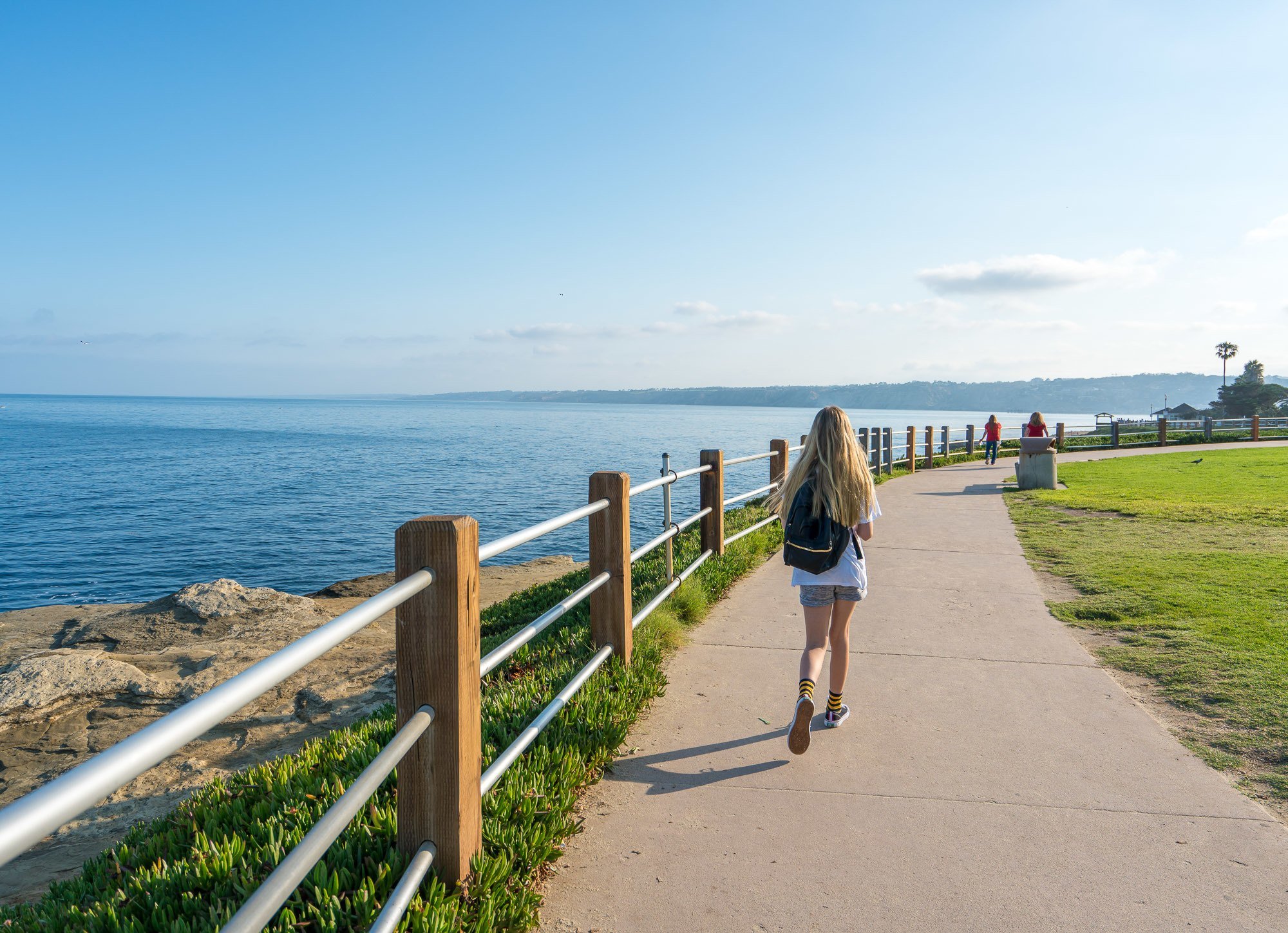 A walk around La Jolla Cove.