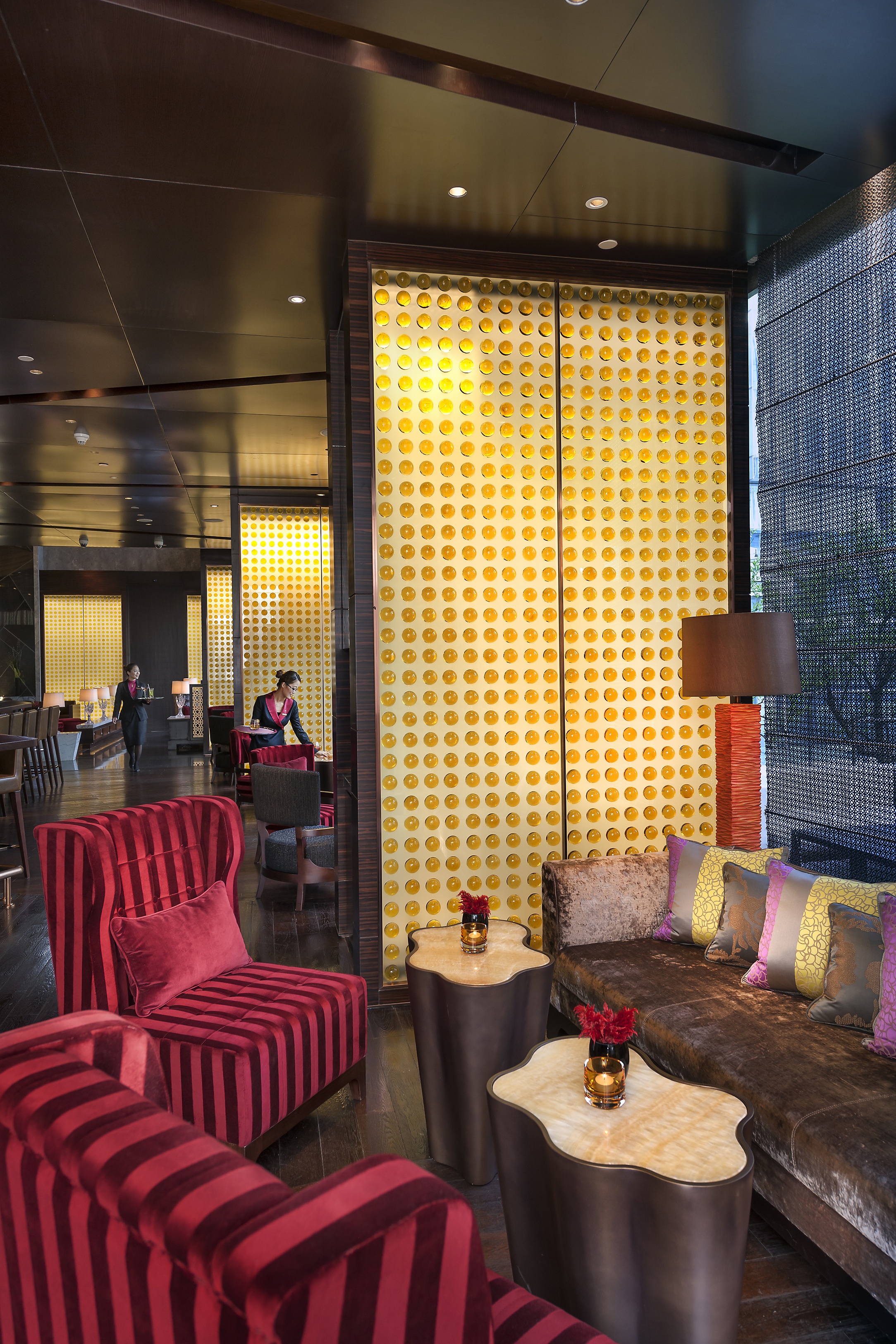 Fine dining at Mandarin Oriental Pudong, Shanghai at Qi Bar