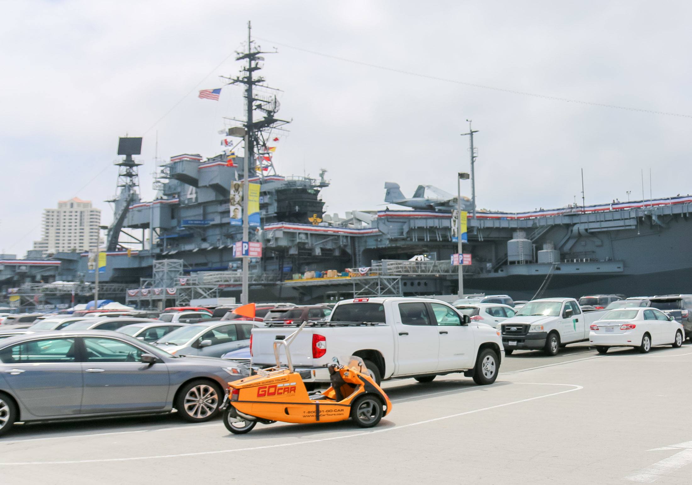 Things to do in San Diego downtown include GoCar tours.