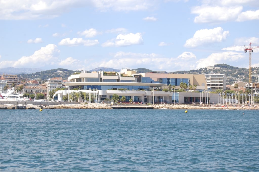 Palais des Festivals is where the Cannes Film Festival is held.