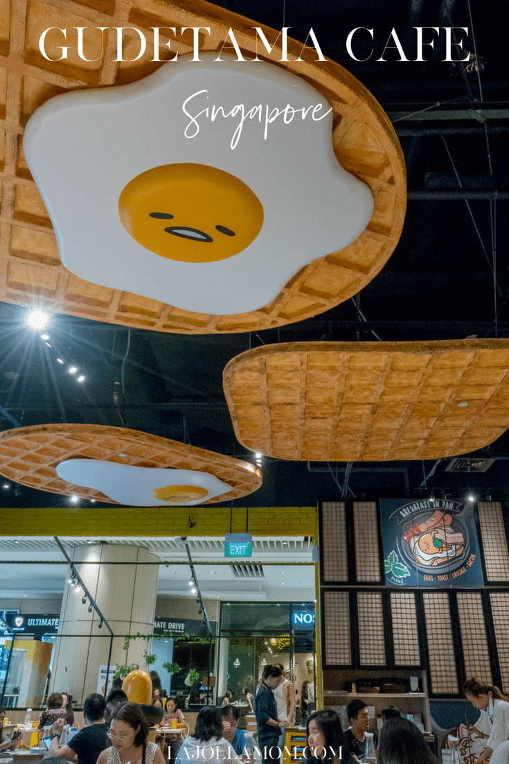 Take a peek inside the super-cute Gudetama Cafe in Singapore