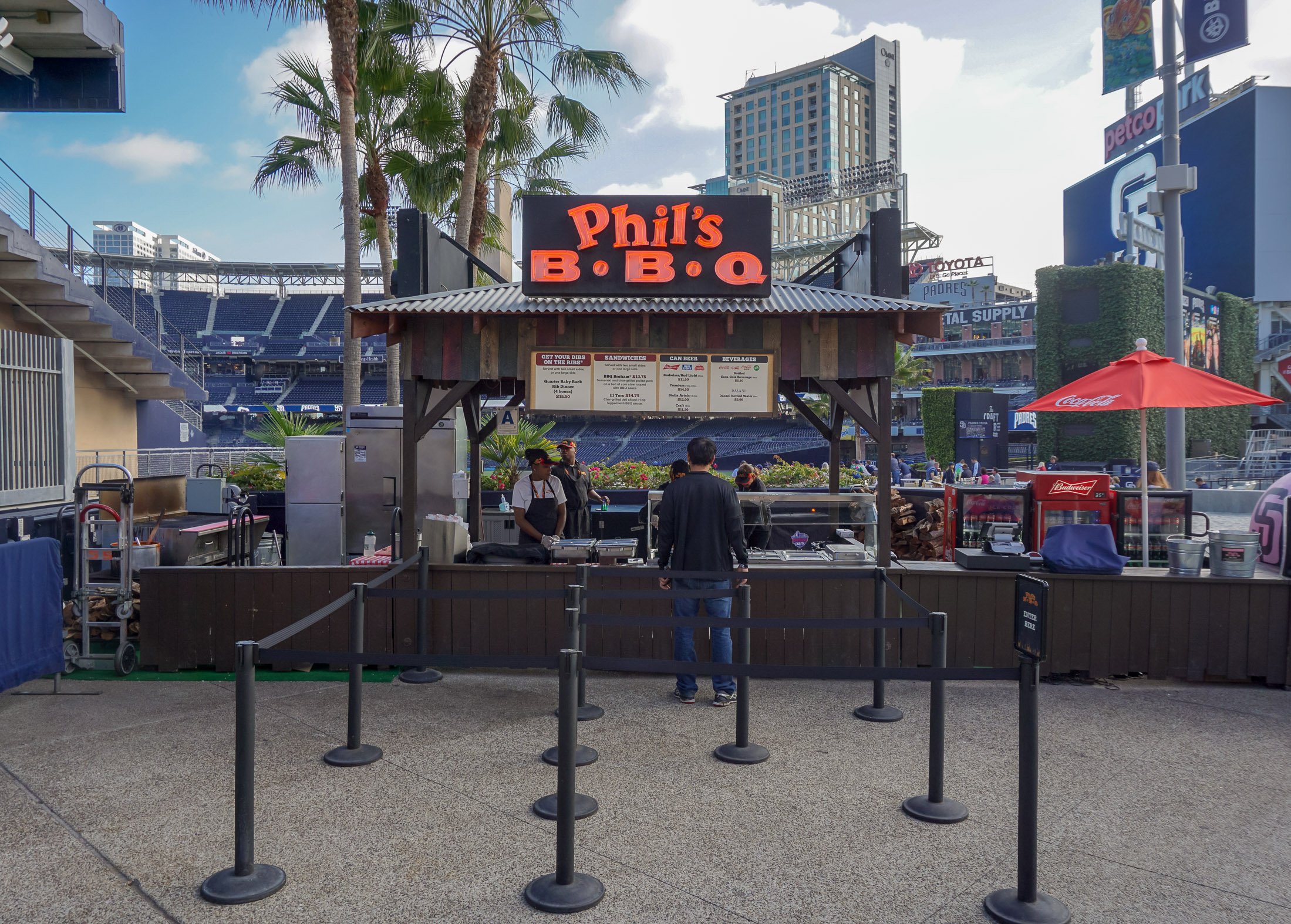 Phil's BBQ at PETCO Park in San Diego