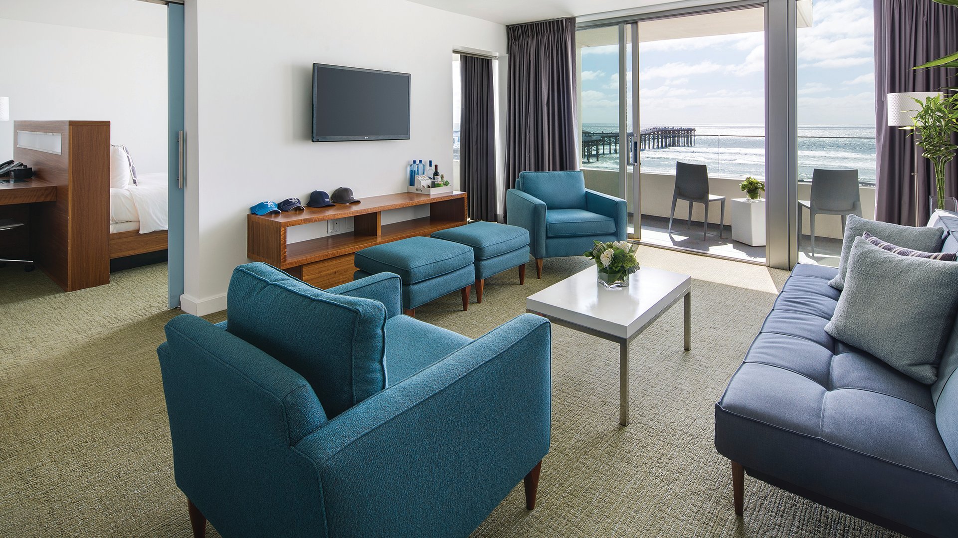 Sweet Suite at Tower 23 hotel in San Diego's Pacific Beach