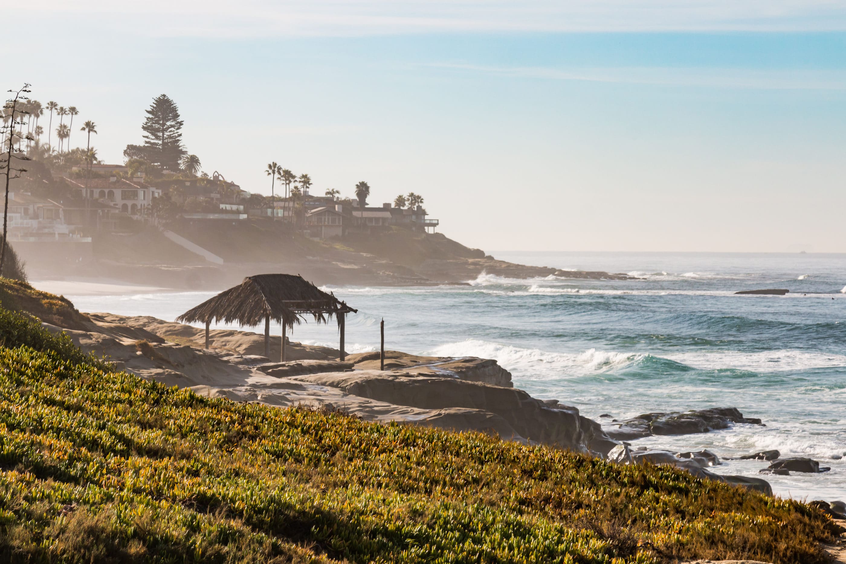 WIND AND SEA La Jolla Ombre Plaid Open-