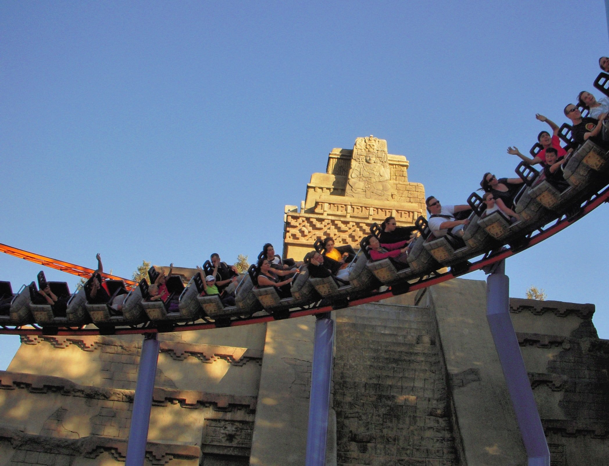 The Jaguar! roller coaster at Knott's Berry Farm.