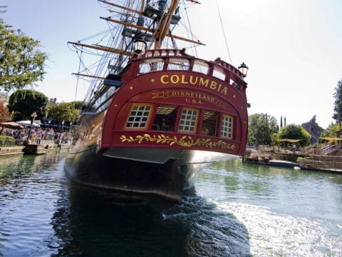 Sailing Ship Columbia Disneyland ride