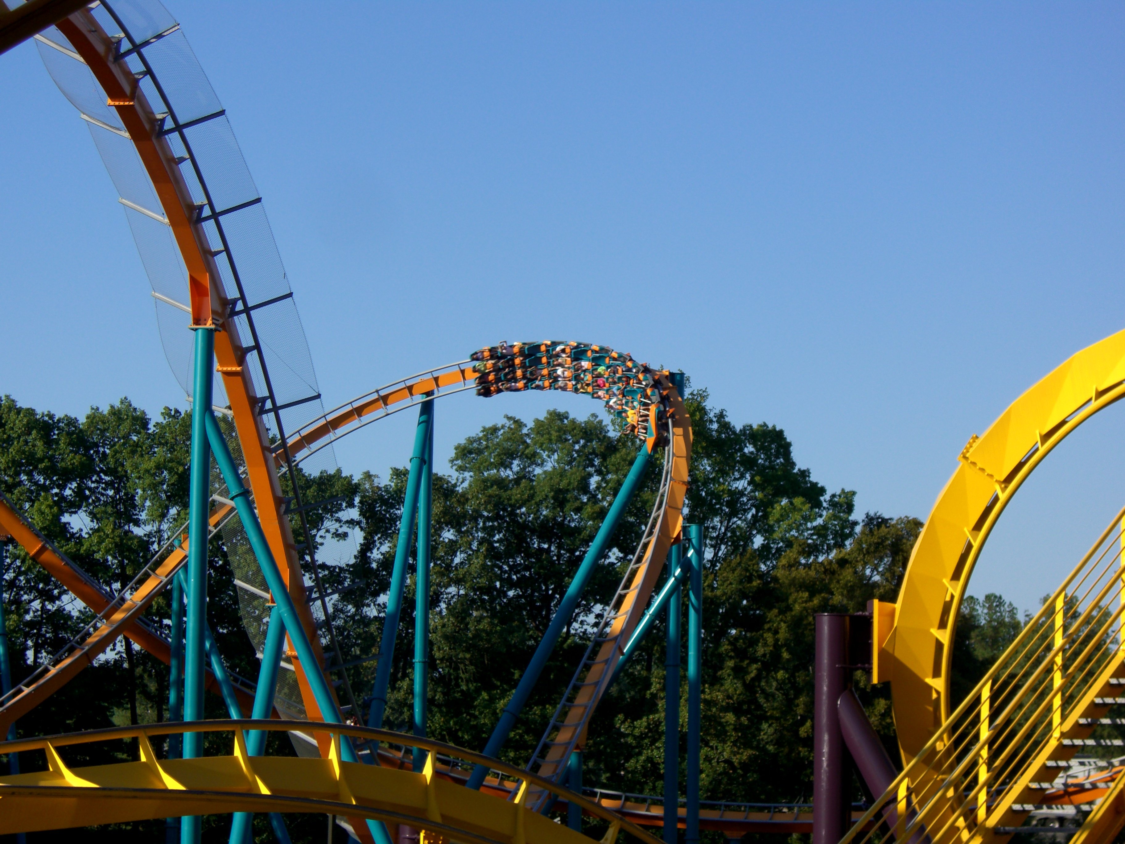 Goliath roller coaster at Six Flags Over Georgia