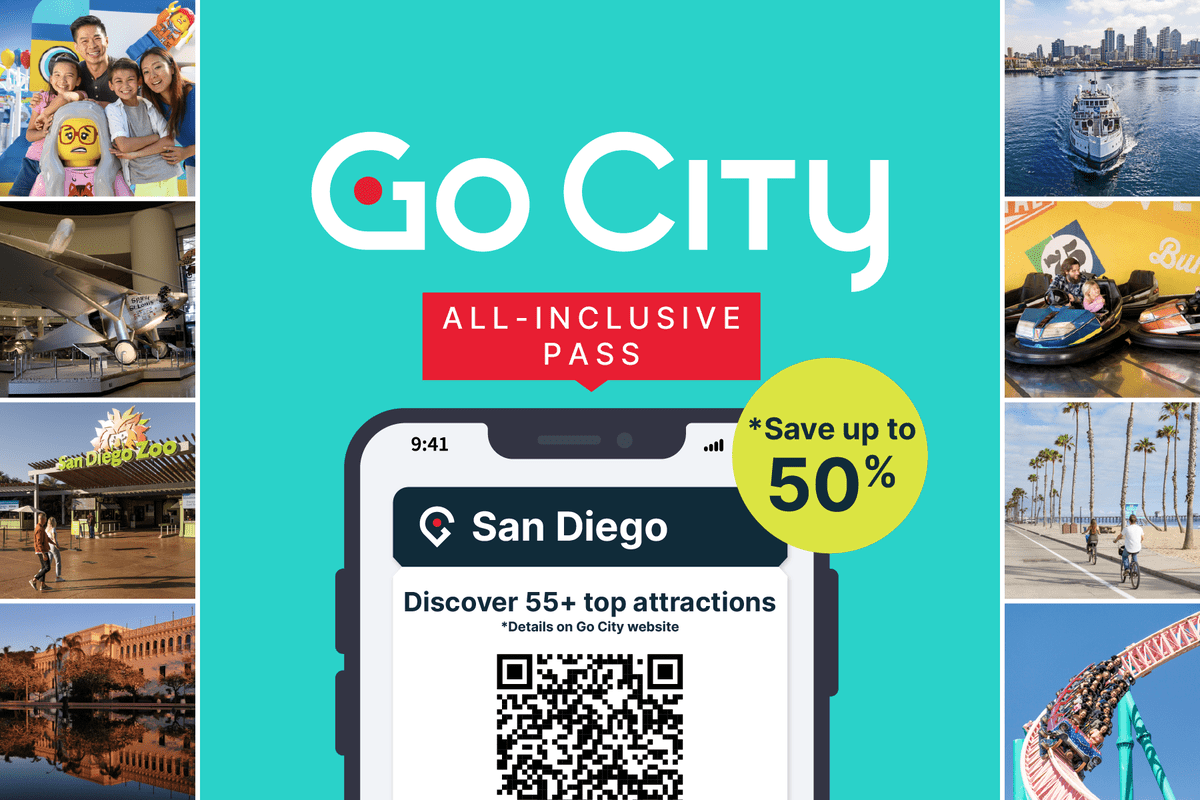 go city san diego app illustration