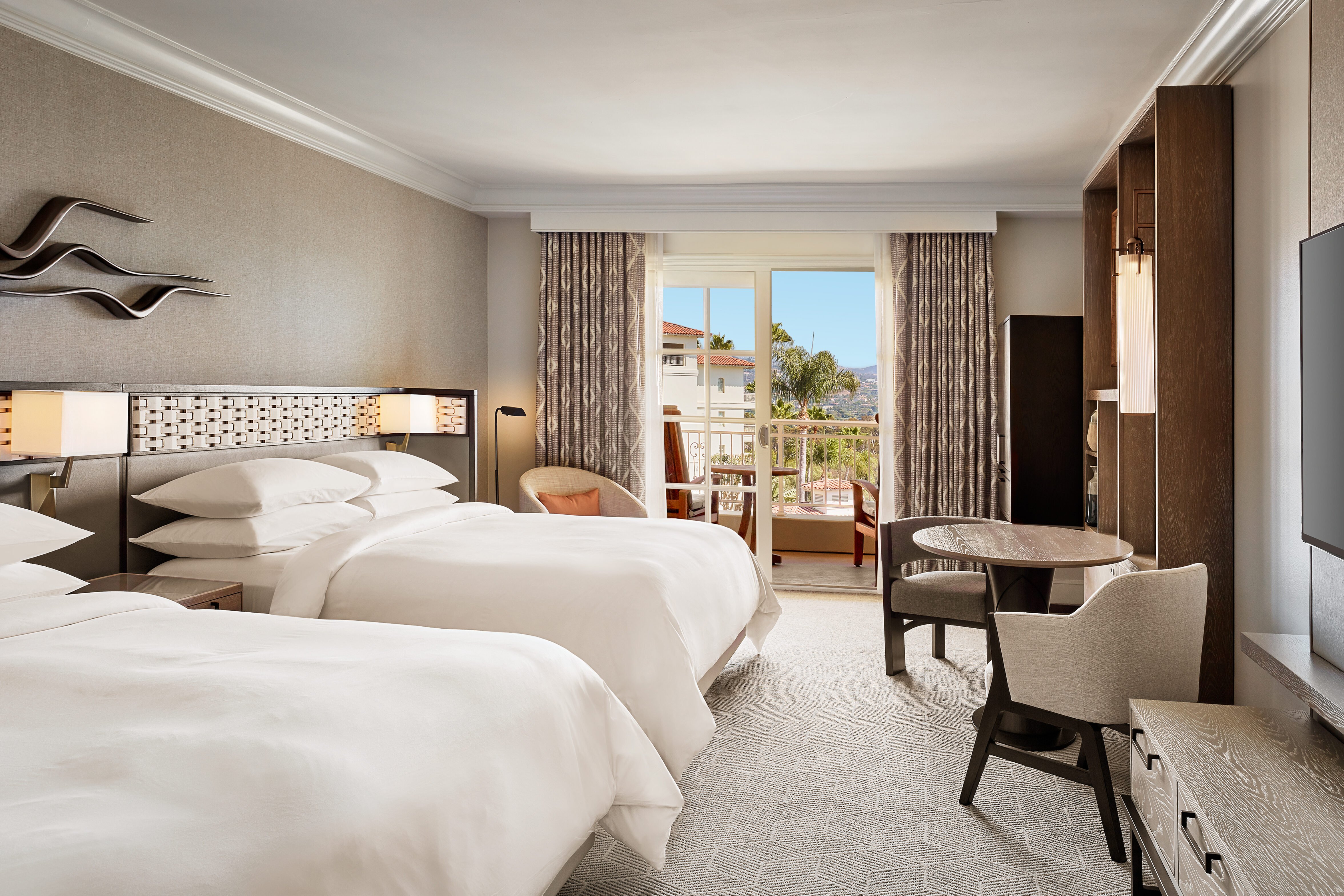Two kings guest room at Park Hyatt Aviara