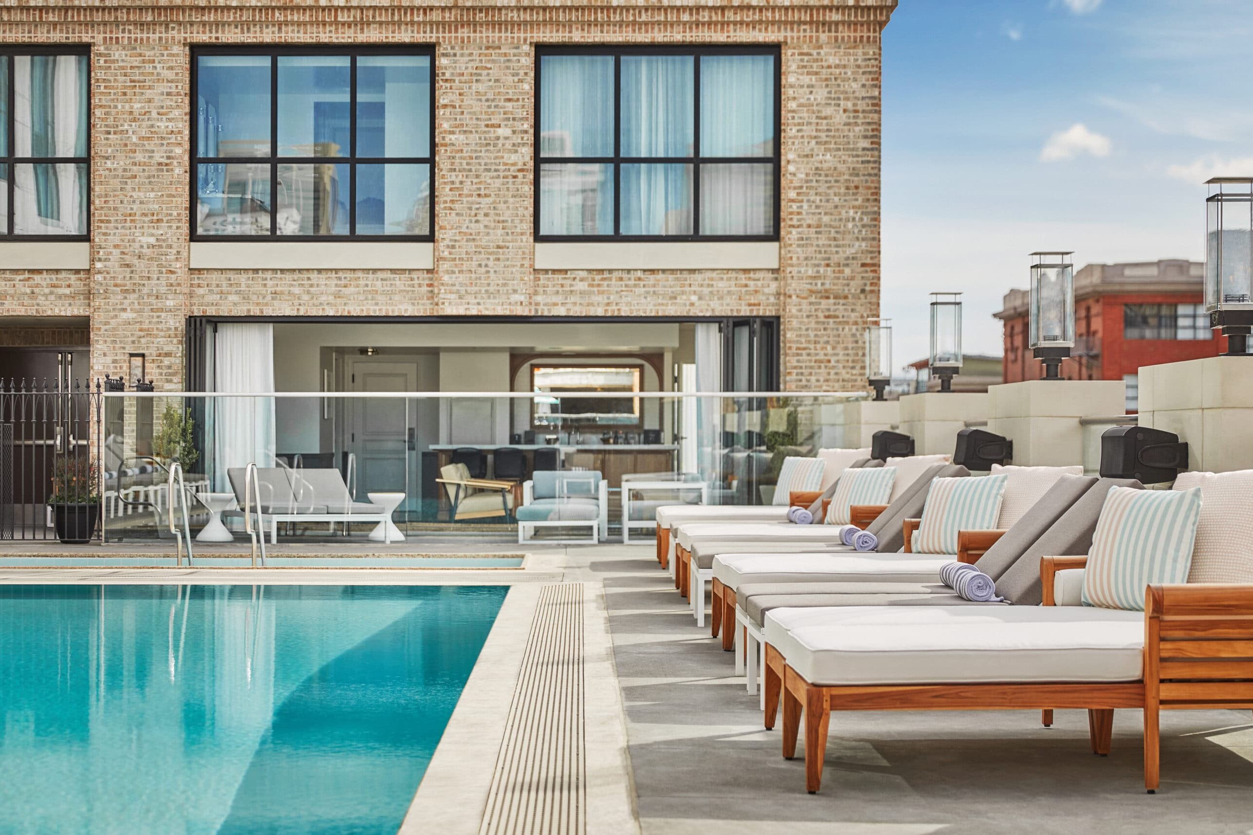Pendry San Diego hotel pool in downtown