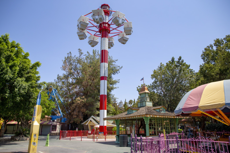 rides in castle park