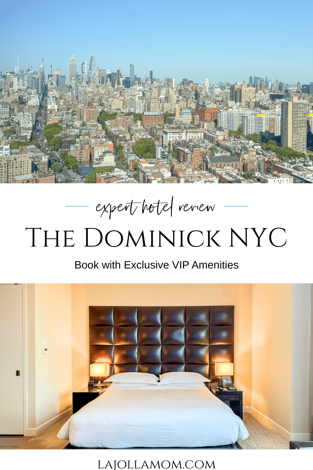 My firsthand review of The Dominick Hotel in SoHo NYC, featuring spacious rooms, skyline views, rooftop pool, spa, and VIP Virtuoso booking perks.