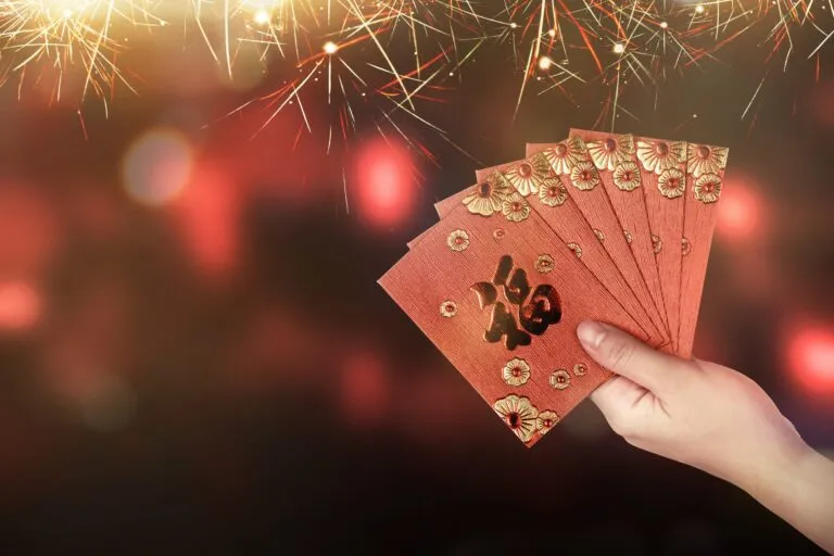 Chinese New Year red envelopes (lai see / hong bao)