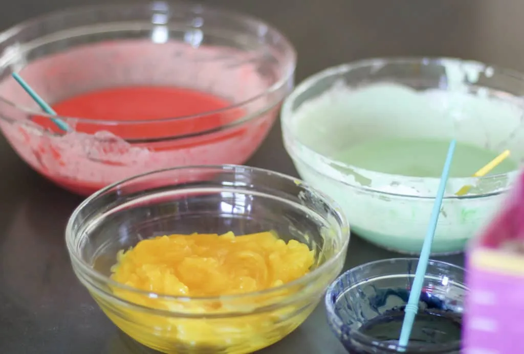 DIY finger paint recipes for kids using ingredients you may already have.