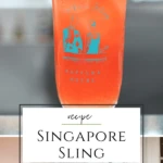 A Singapore Sling is a must-order if you're at the historic Raffles Hotel. Here's the original recipe and how it came to be served here.