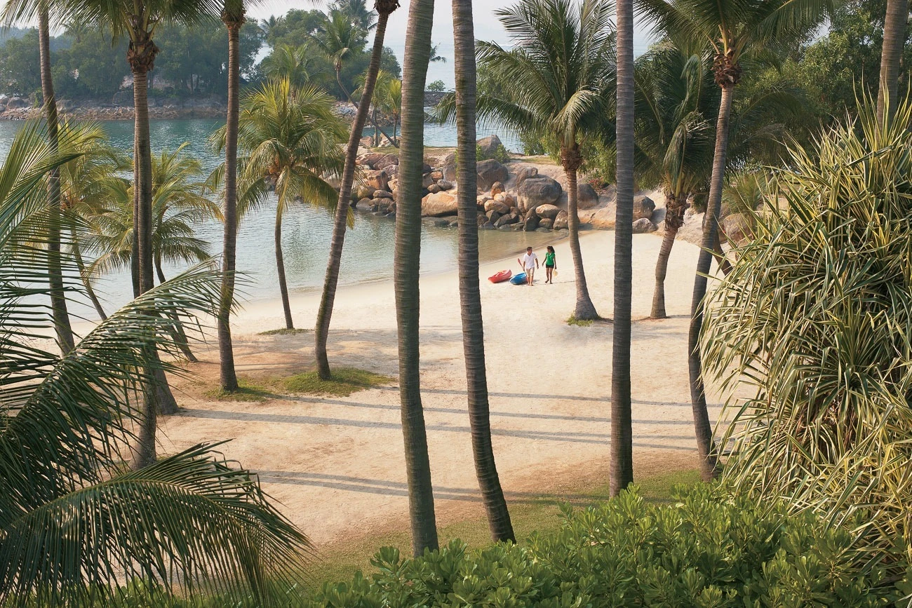 Shangri-la Rasa Sentosa Resort beach