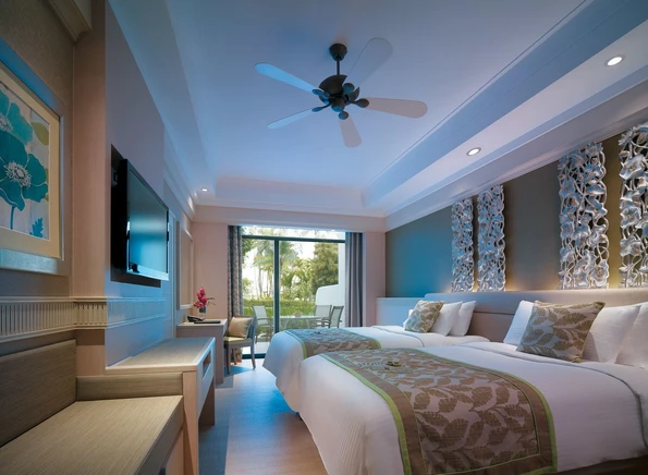 The Garden View Room at Shangri-la Rasa Sentosa