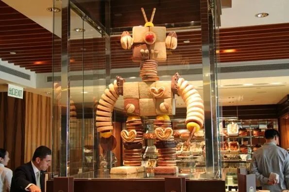 Robot Cake Mandarin Oriental Hong Kong Cake Shop