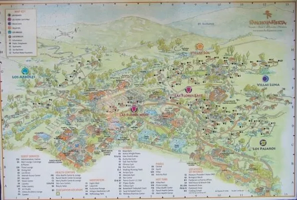 Rancho La Puerta Map