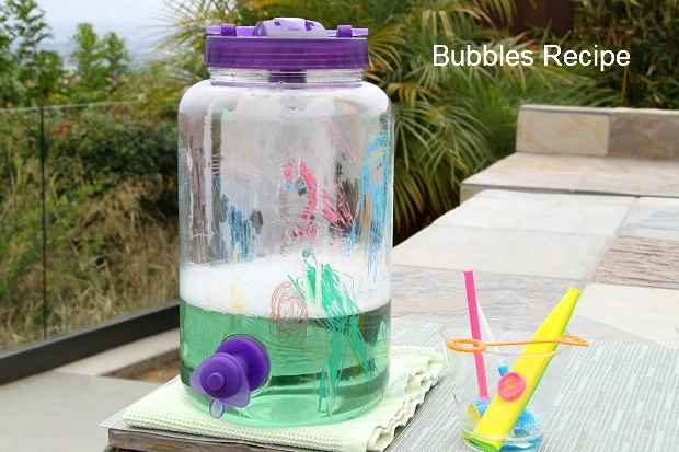 homemade DIY Bubbles Recipe