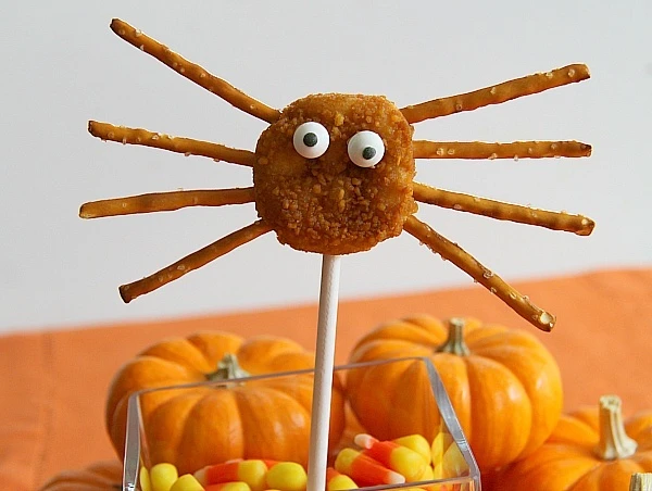 Spider donut pop Halloween Kids Dessert